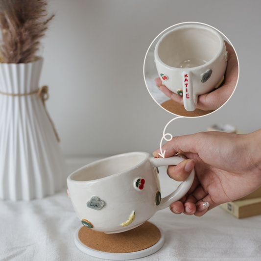 Fruit And Feelings Handmade Mug Customize Mug Gift