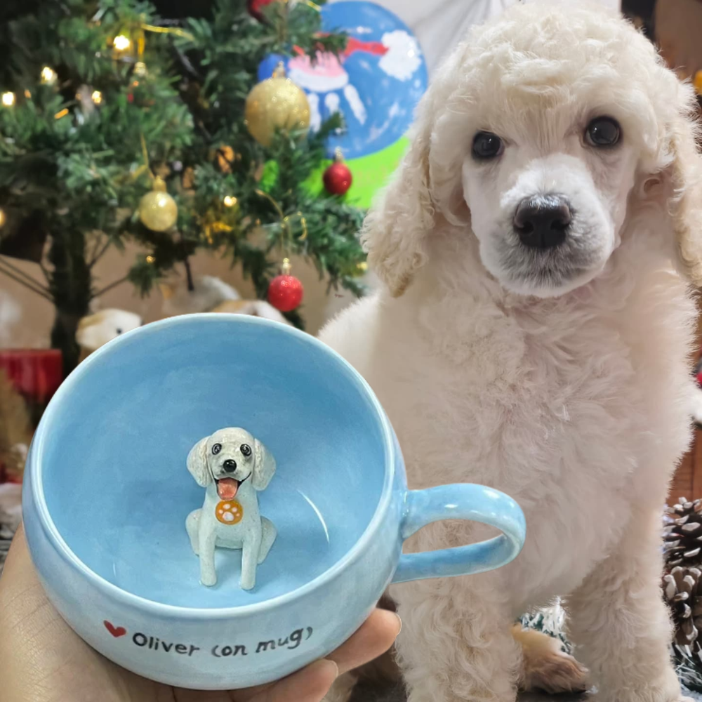 Personalized Pet Ceramic Mug – Handmade Pet Mug