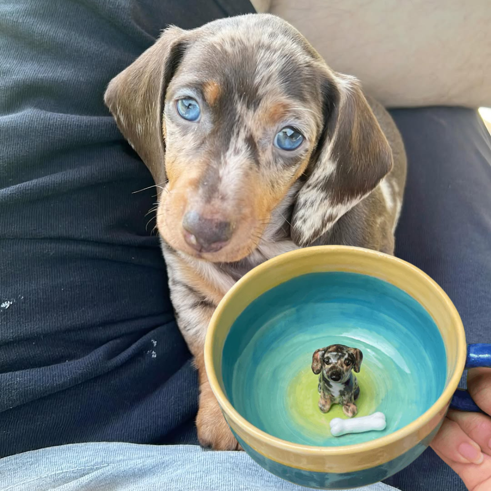Personalized Pet Ceramic Mug – Handmade Pet Mug