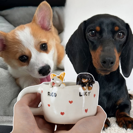 Tiny Pet Love Handmade Custom Pet's Ceramic Mug